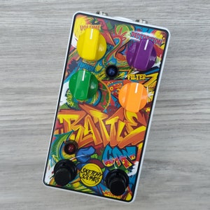 Sketchy Sounds Rattle Can Guitar Distortion Pedal