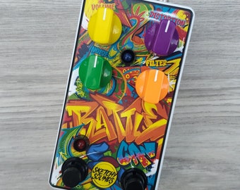 Sketchy Sounds Rattle Can Guitar Distortion Pedal