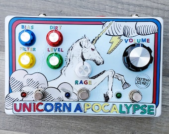 Sketchy Sounds Unicorn Apocalypse Fuzz/Distortion Guitar Pedal