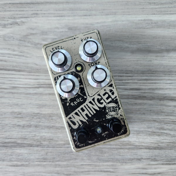 Sketchy Sounds Unhinged Fuzz Guitar Pedal