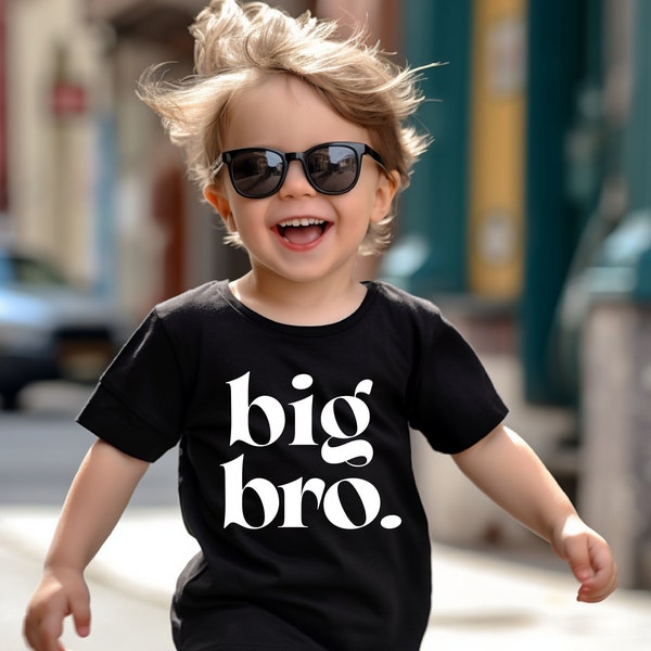 Big Bro Shirt, Big Brother Shirt, Big Bro Shirt, Baby Announcement, New Baby Announcement, Pregnancy Announcement, Big Brother T-Shirt