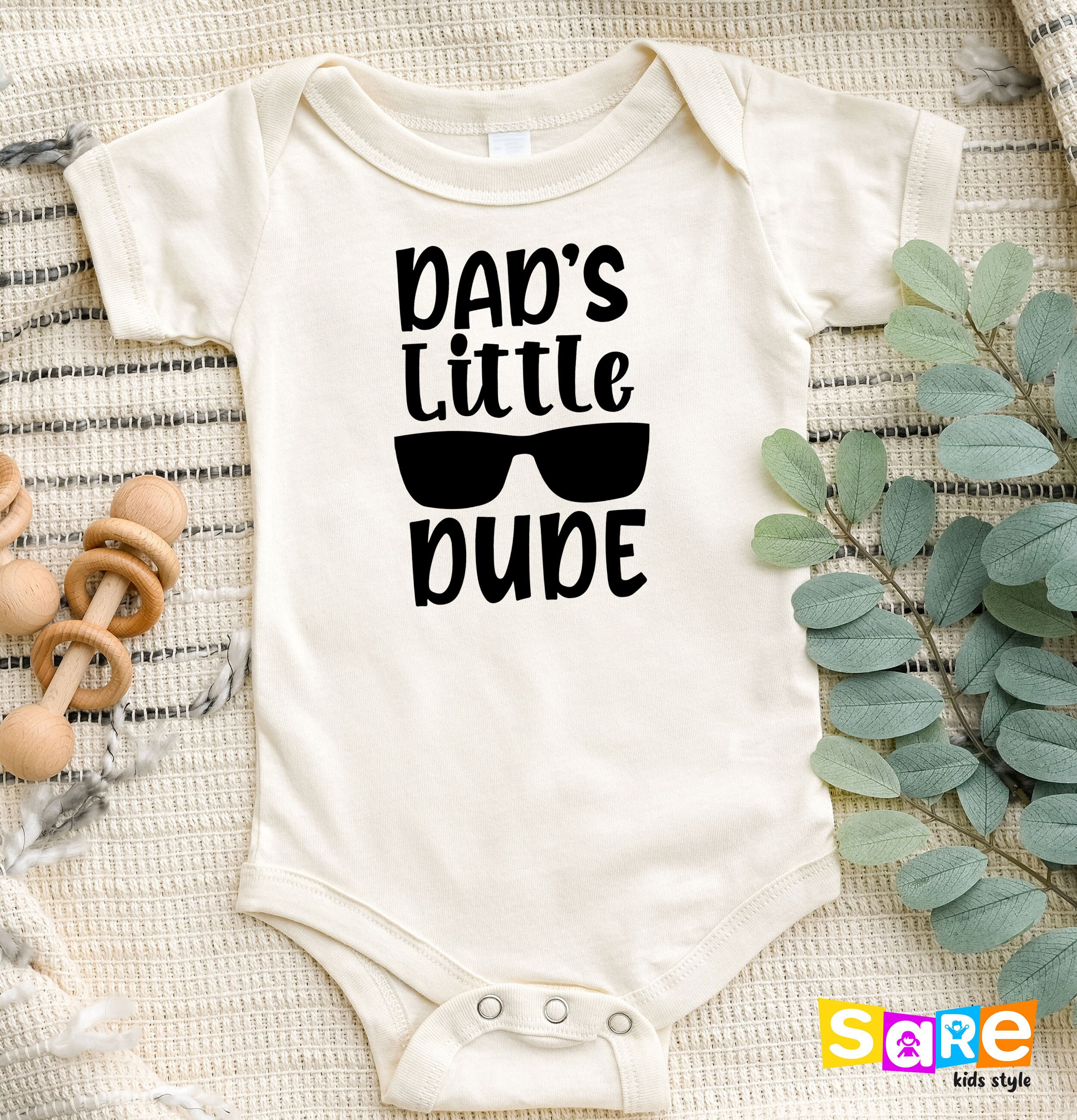 Bodysuit Daddy's Little Boy Baby Clothes Awesome Like My