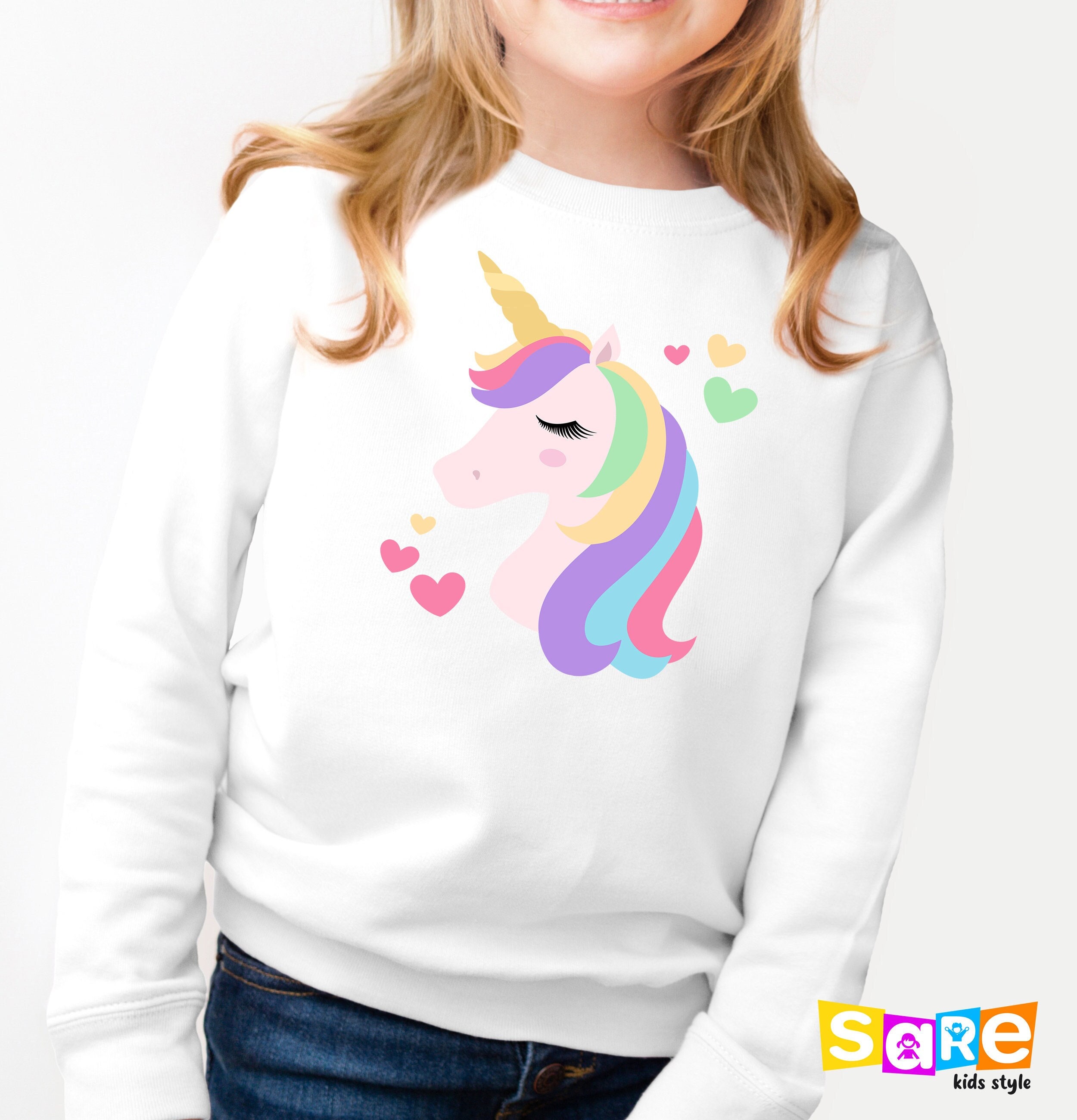 - Hoodie Unicorn Kids Etsy