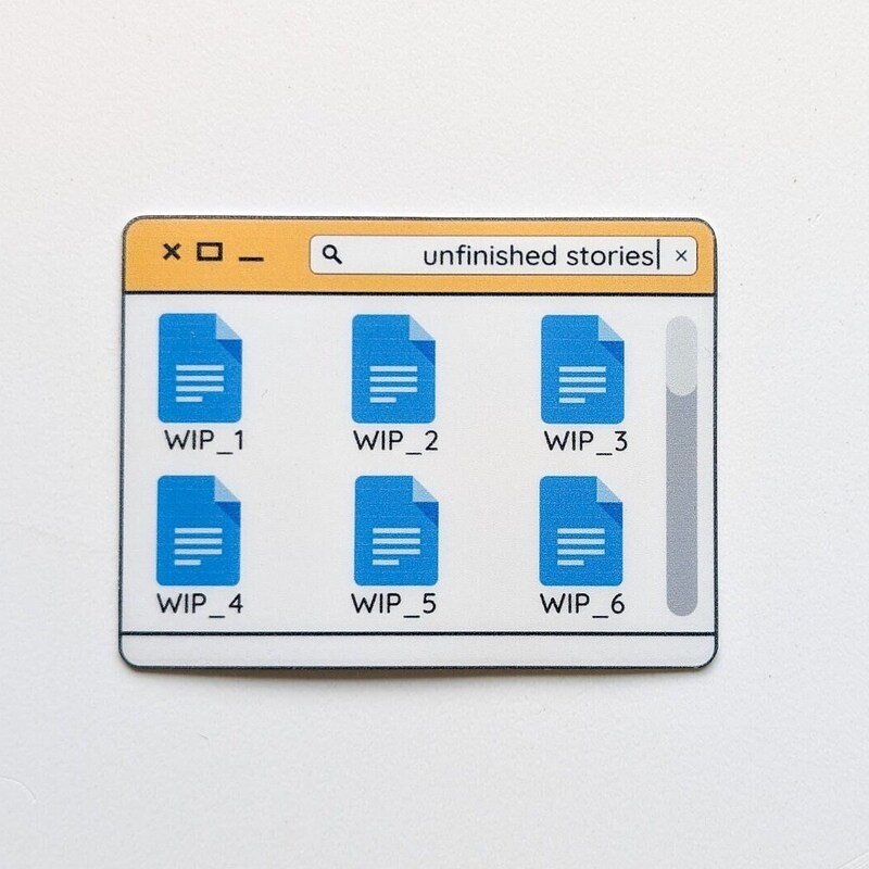 Writer Stickers - Etsy