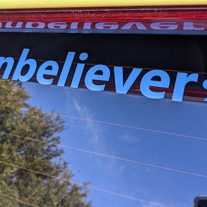 Custom Final Fantasy XIV title car decal: Available from ARR to Dawntrail