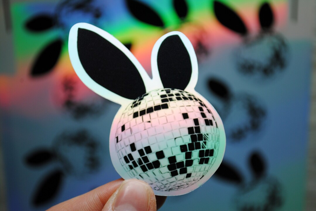 FFXIV Loporrit Holo Disco Ball Dance Party Vinyl Sticker Etsy