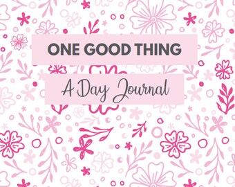 One Thing a Day Journal - Etsy