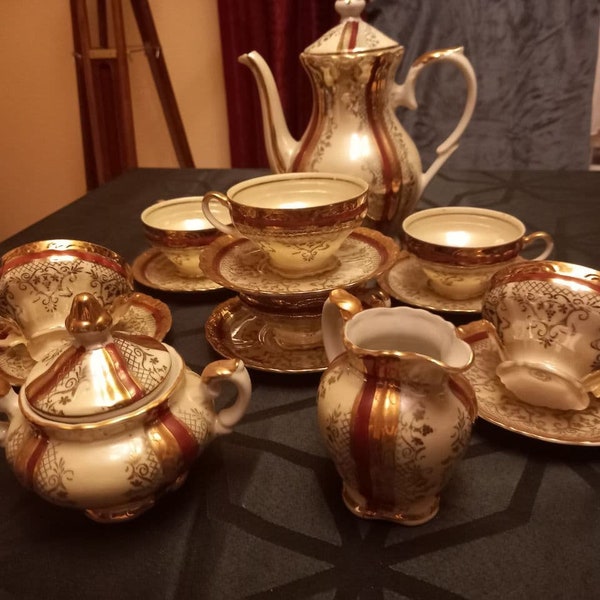 Porcelain Tea Set - Etsy