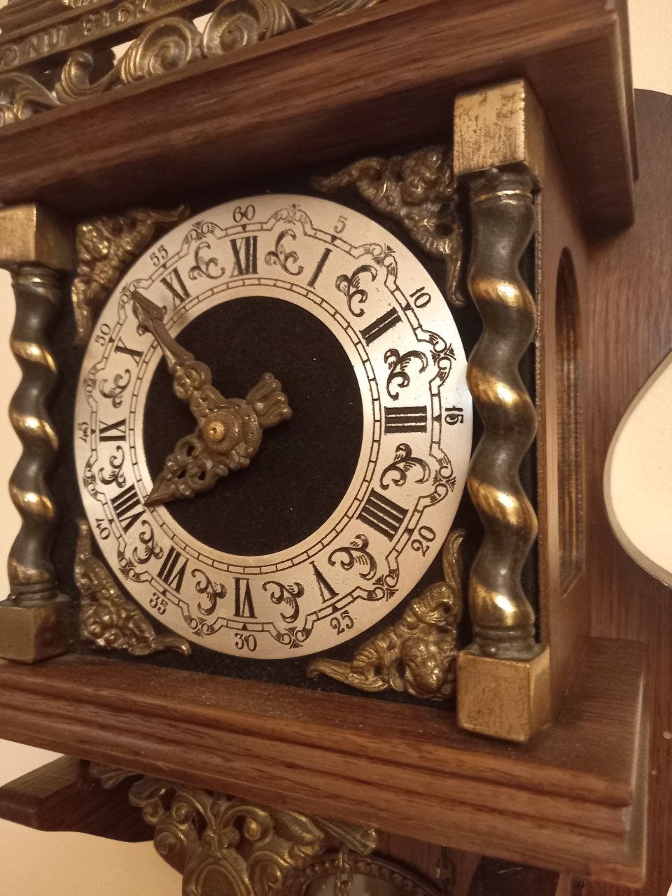 Warmink Dutch Clock | Vintage Wall Clock | Collector's Item - Etsy