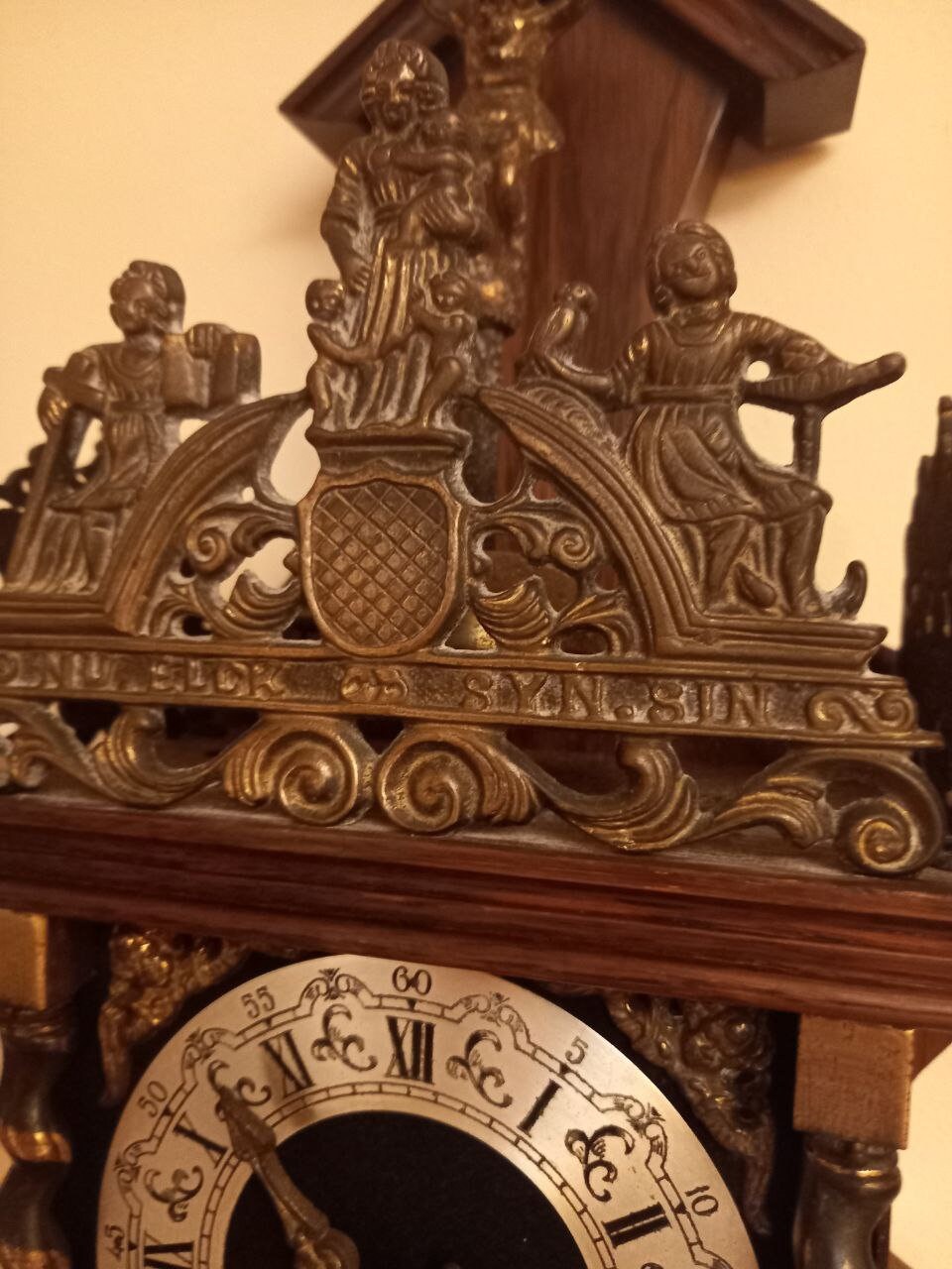 Warmink Dutch Clock | Vintage Wall Clock | Collector's Item - Etsy