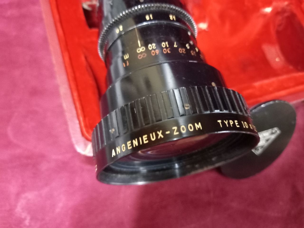 P. Angenieux Camera Lens | Extremely Rare | French Camera Lens