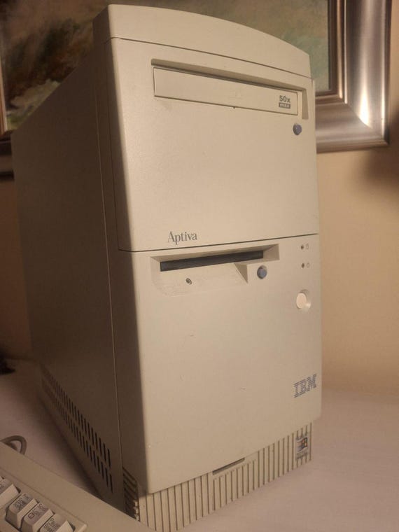 IBM Aptiva Personal Computer | Vintage PC | PC With Keyboard - Etsy