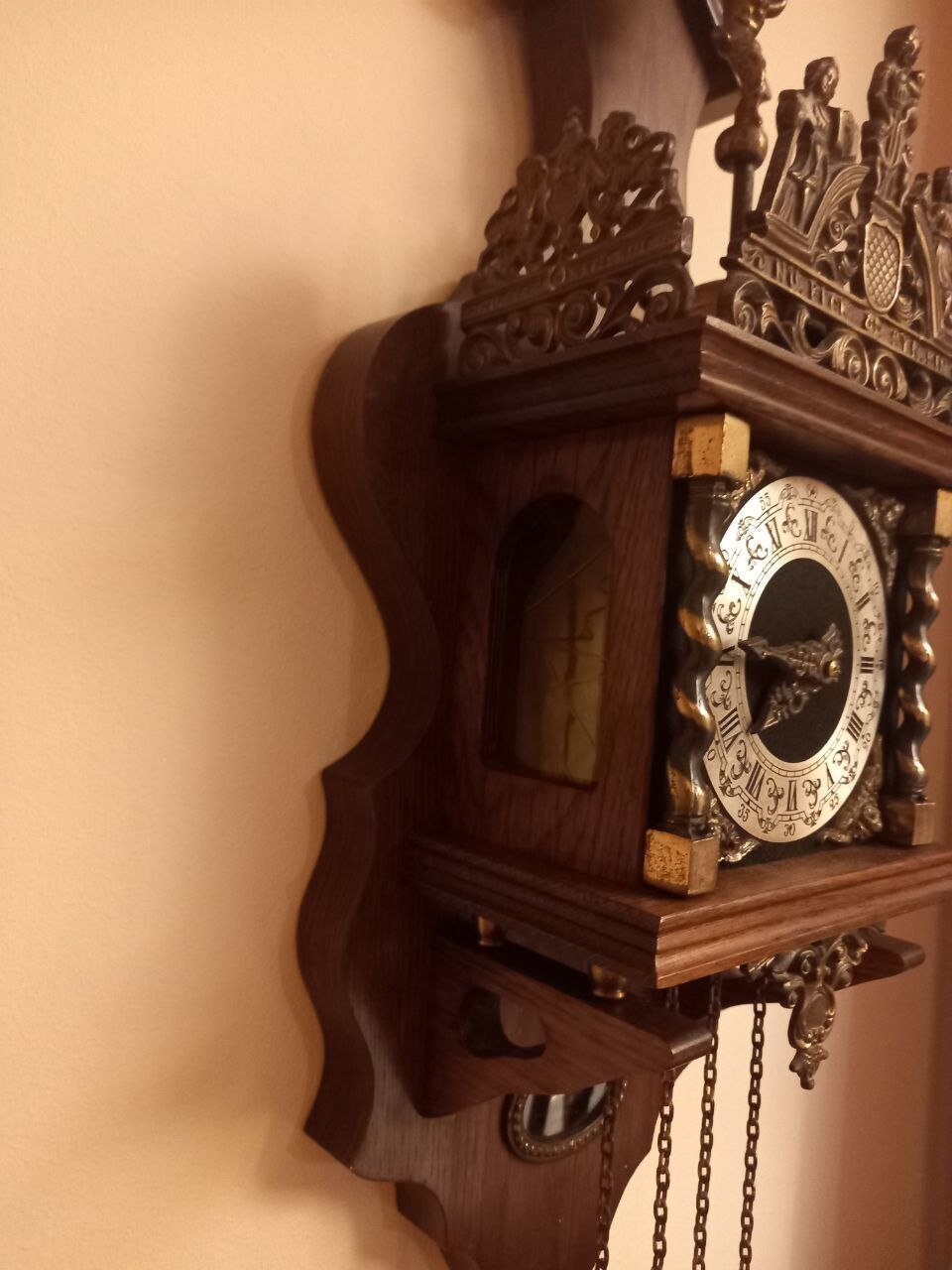 Warmink Dutch Clock | Vintage Wall Clock | Collector's Item - Etsy