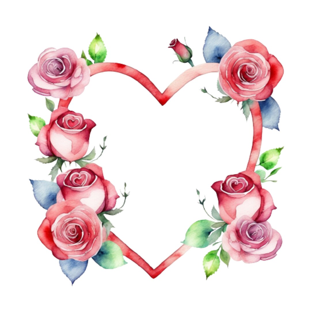 Watercolor Kangaroo Frame Border With Transparent Background Etsy