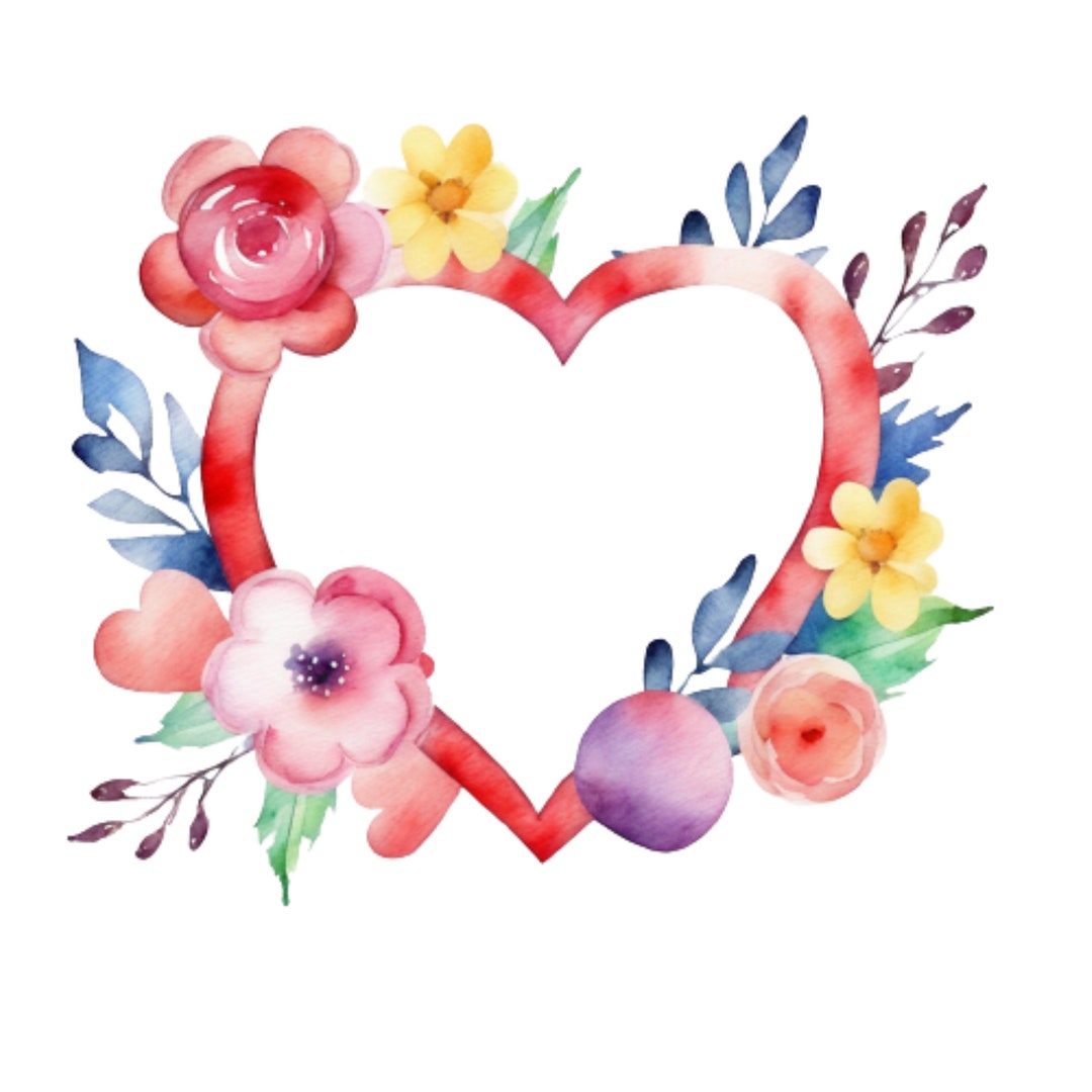 Watercolor Kangaroo Frame Border With Transparent Background Etsy