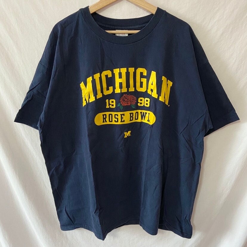 Discover Vintage 1998 Michigan Rose Bowl shirt
