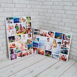 Family Custom Photo Collage, Printable Digital File, Photo Collage for Family, Print Art Designed With Your Pictures
