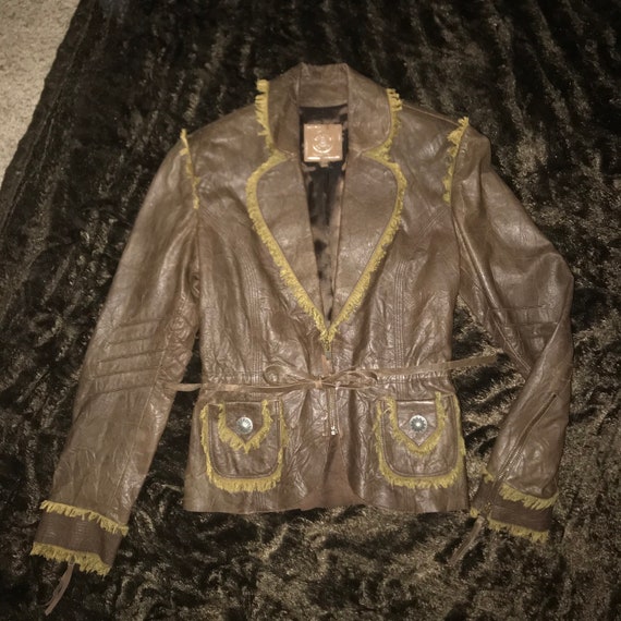 Vintage Double D Ranch Leather Women's jacket - image 3