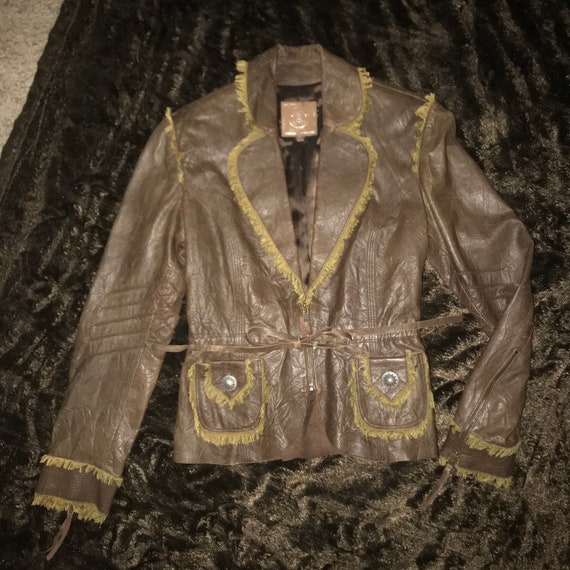 Vintage Double D Ranch Leather Women's jacket - image 1