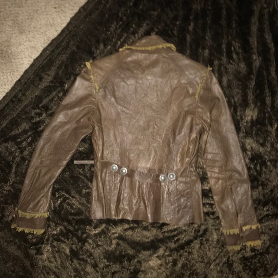 Vintage Double D Ranch Leather Women's jacket - image 4