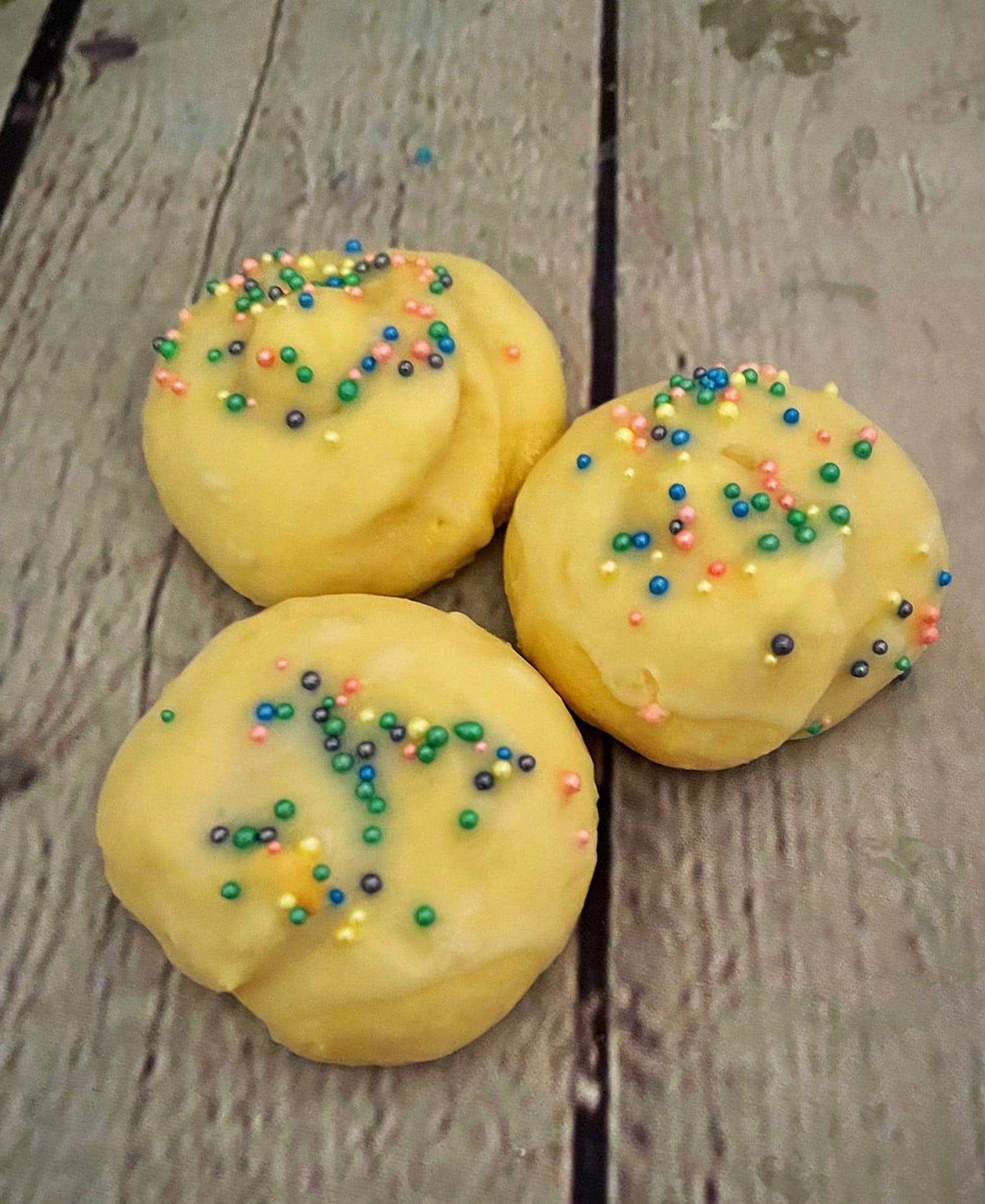 Italian Lemon Knot Cookies Etsy