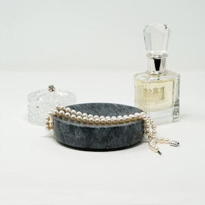 Large Ring Dish - Natural Marble