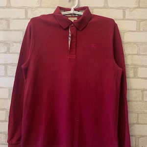 Burberry London vintage polo sweatshirt