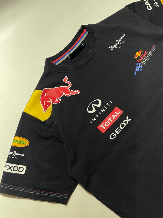Camiseta Pepe Jeans Red Bull Total Racing Etsy Mexico