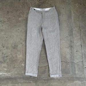 Suitsupply lined striped pants