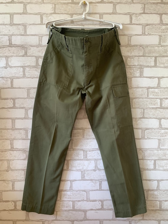 Military Vintage Utility Fatigue Cargo Pants Army - Etsy