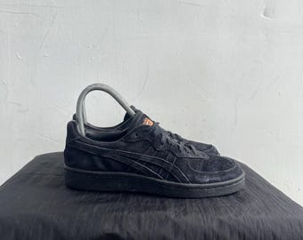 ASIK onitsuka tiger black wildleder
