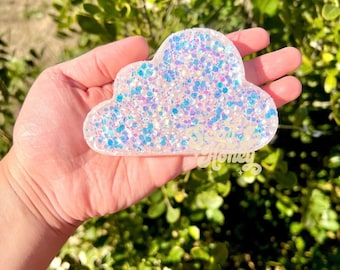 Glitter Cloud Freshie | Glitter Car Freshie | Spring Car Scent | Car Freshie