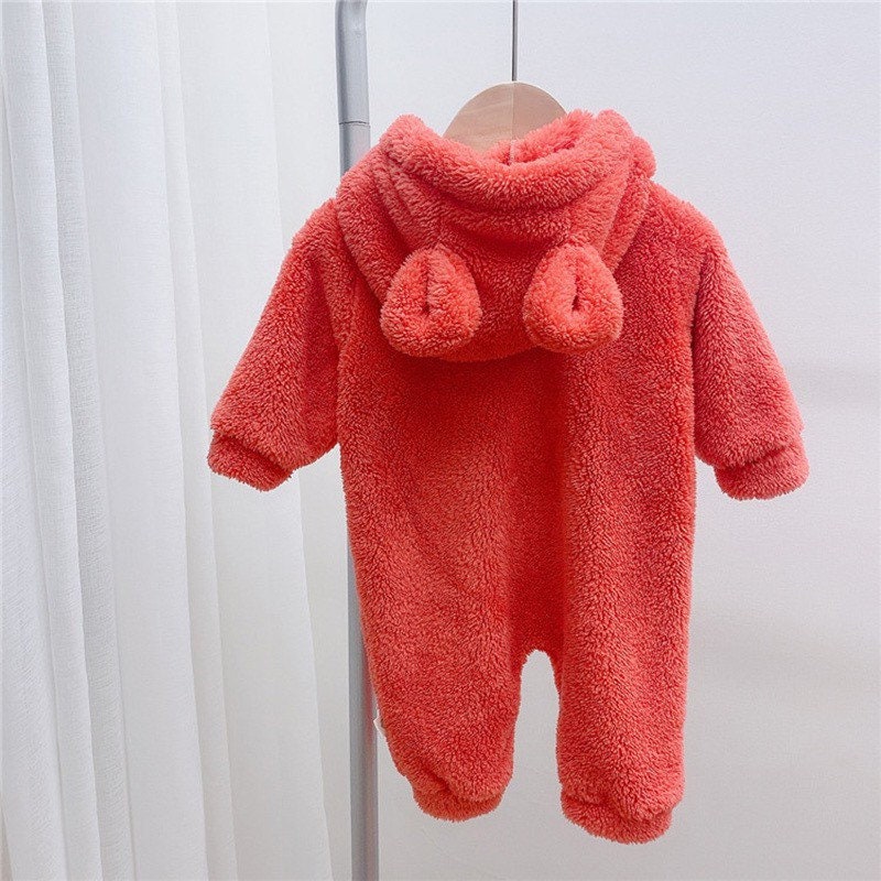 Baby Bear Fleece Pram Suit Etsy UK