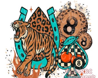 Arquivo png de leopardo tigre Boujee