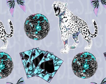 Arquivo sem costura Tiger Boujee Rad