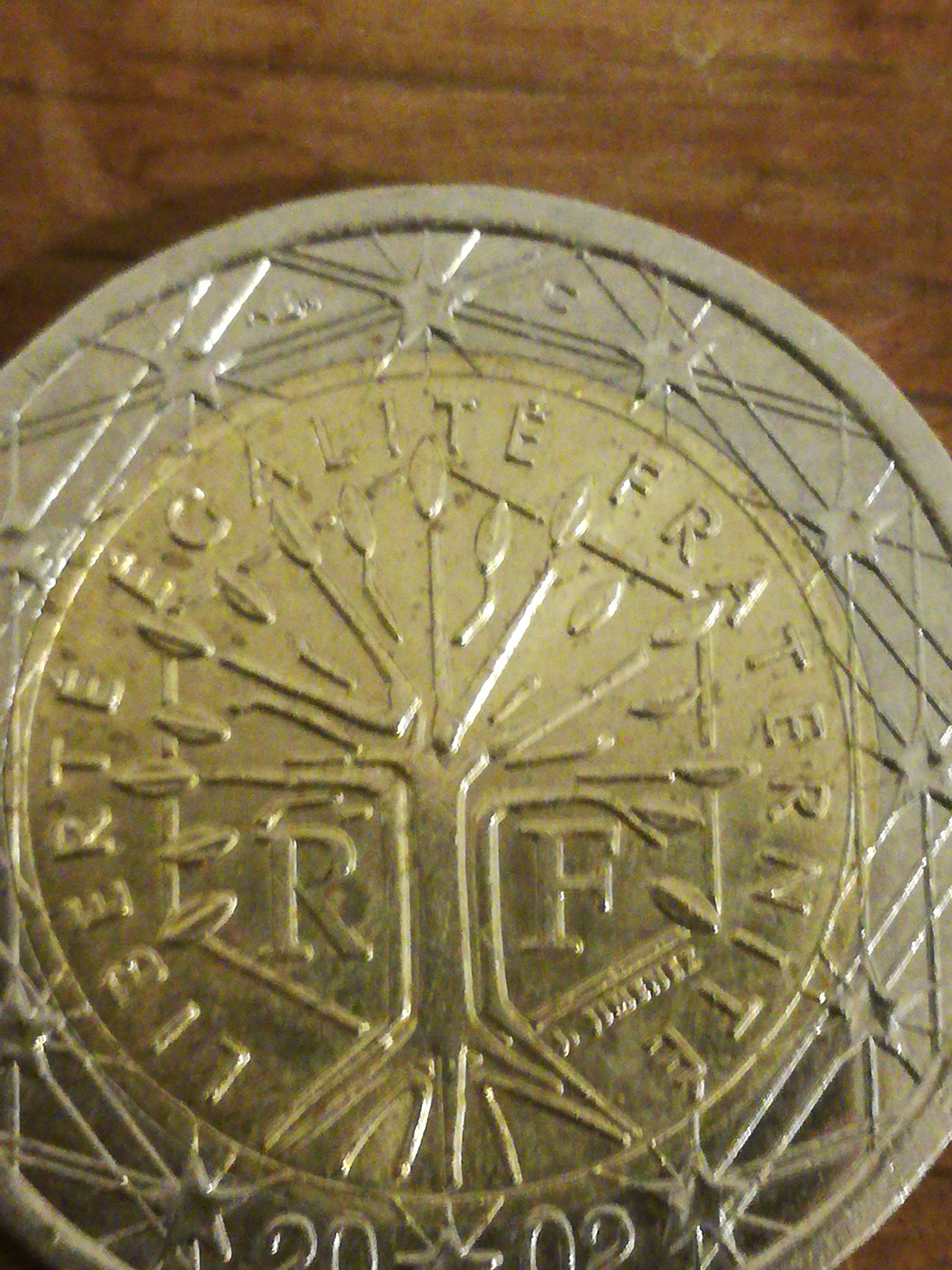 Piece De 2 Euros Rare Arbre De Vie Pièce de 2 Euro Rare France 2002 arbre de vie two euro France - Etsy France