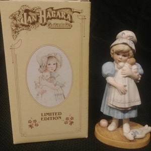 Jan Hagara &quot;Amy&quot; Limited Edition 1987 Porcelain Original Box Figurine