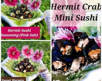 Hermie Sushi - Bento Box Edition. Hermit Crab Food