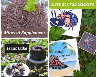 Hermie Fruit Cake | Easter Eggs | Mineral Supplement | Hermie Stickers