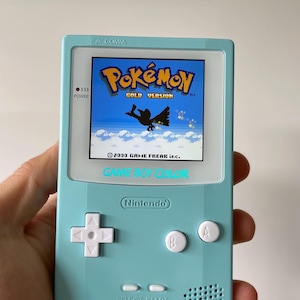 Nintendo Gameboy Color Colour Game Boy Backlit IPS Q5 Laminated GBC MINT