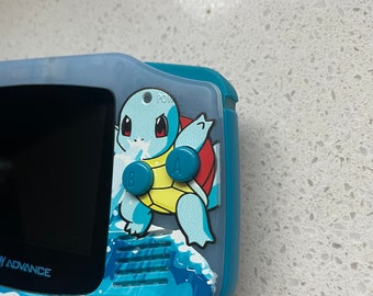 Game Boy Advance GBA Modchée - Thème Pokémon Ectoplasma Avec écran IPS V2 Rétro-éclairé