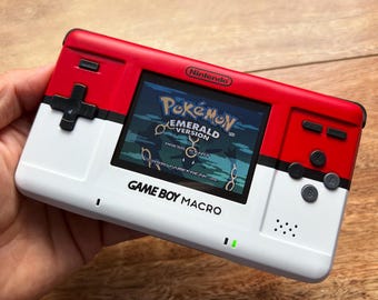 Nintendo Gameboy Macro DS Console Custom Pokémon