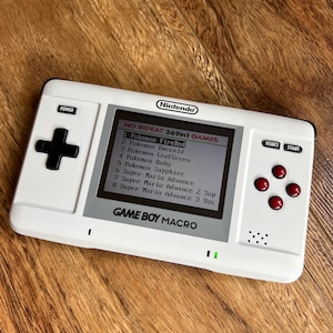 Nintendo Gameboy Macro DS Console Custom Dmg Style + FREE GAMES
