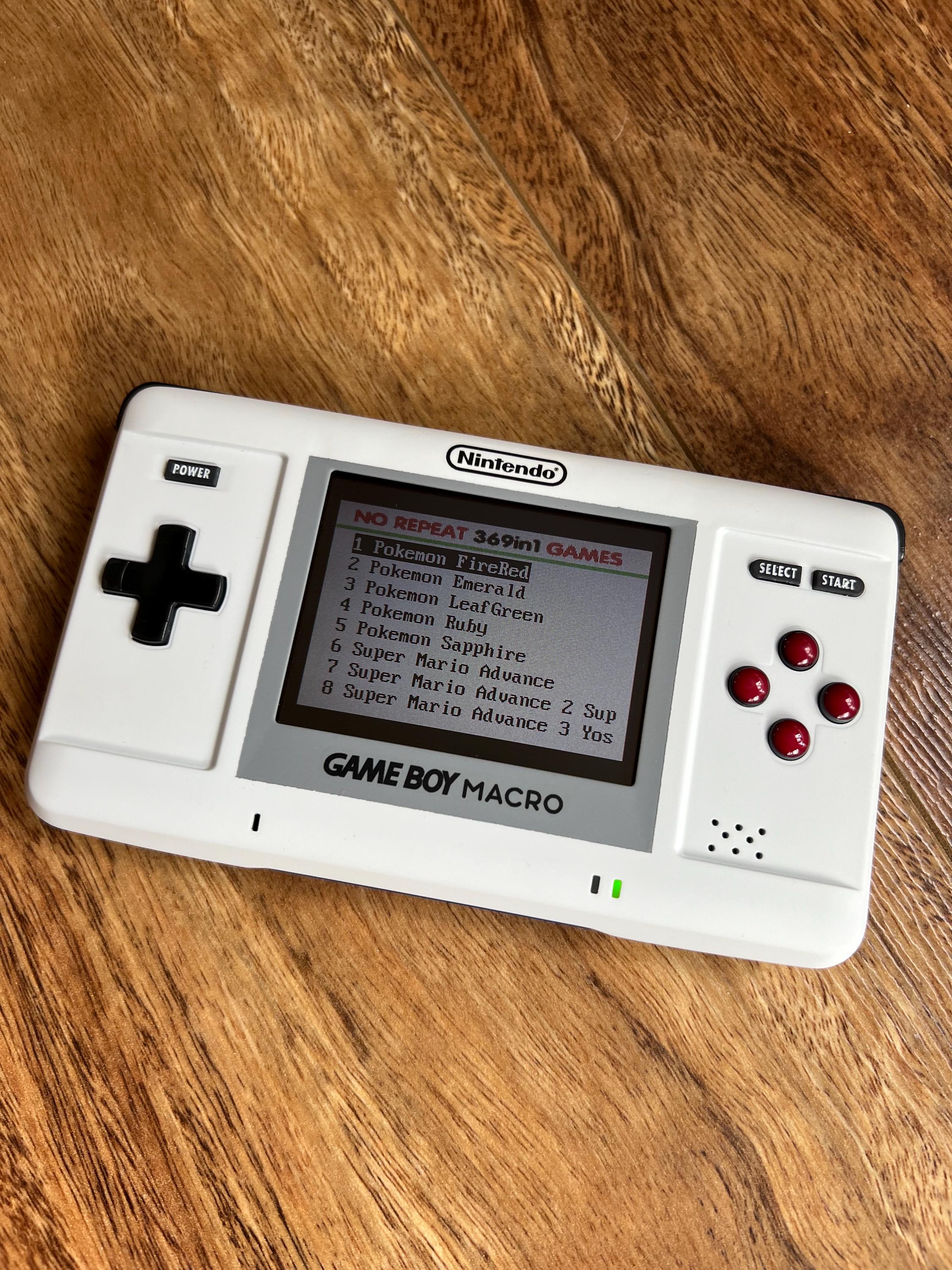 ゲームボーイカラー IPS液晶 大画面2.6インチ クリアカラー