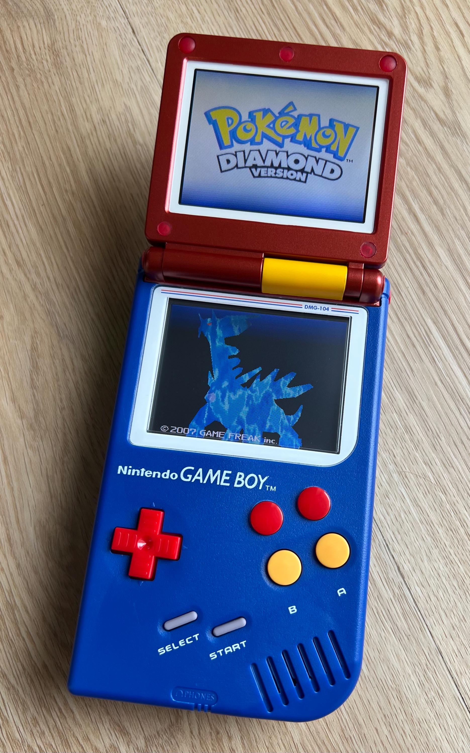 Nintendo Gameboy DMG 104 DS Lite Console Groudon - Etsy
