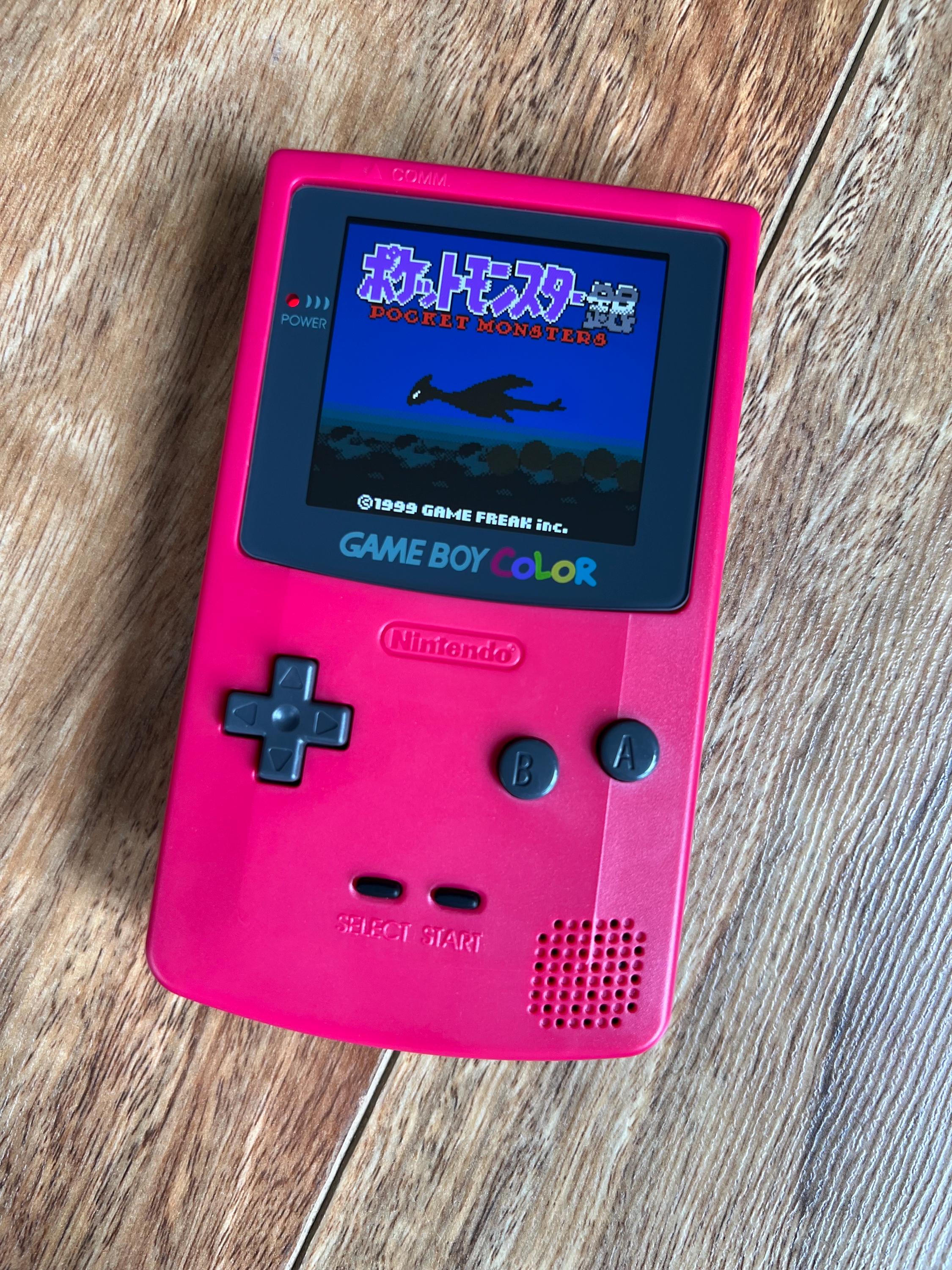 Nintendo Gameboy Color Colour Game Boy BACKLIT IPS Q5 Laminated