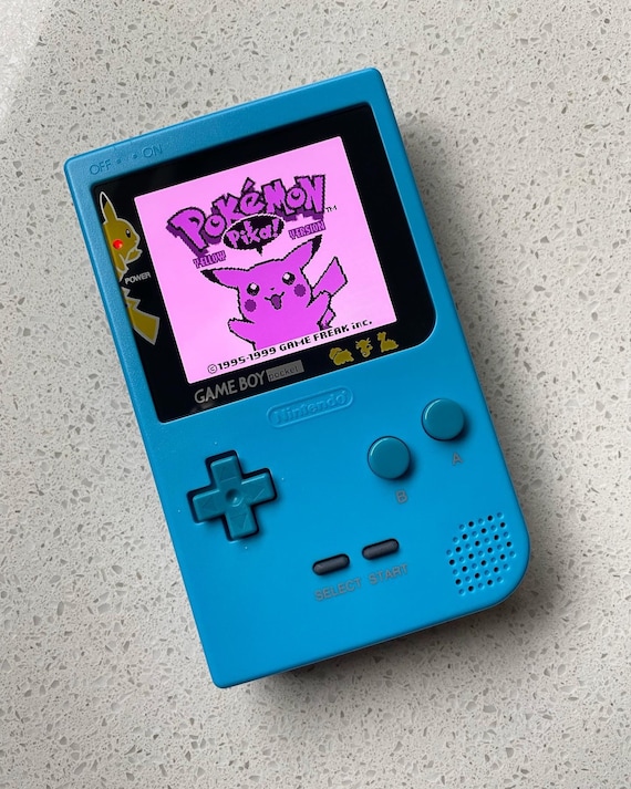 Nintendo Gameboy Pocket Gbp Game Boy Backlit Ips Pokémon