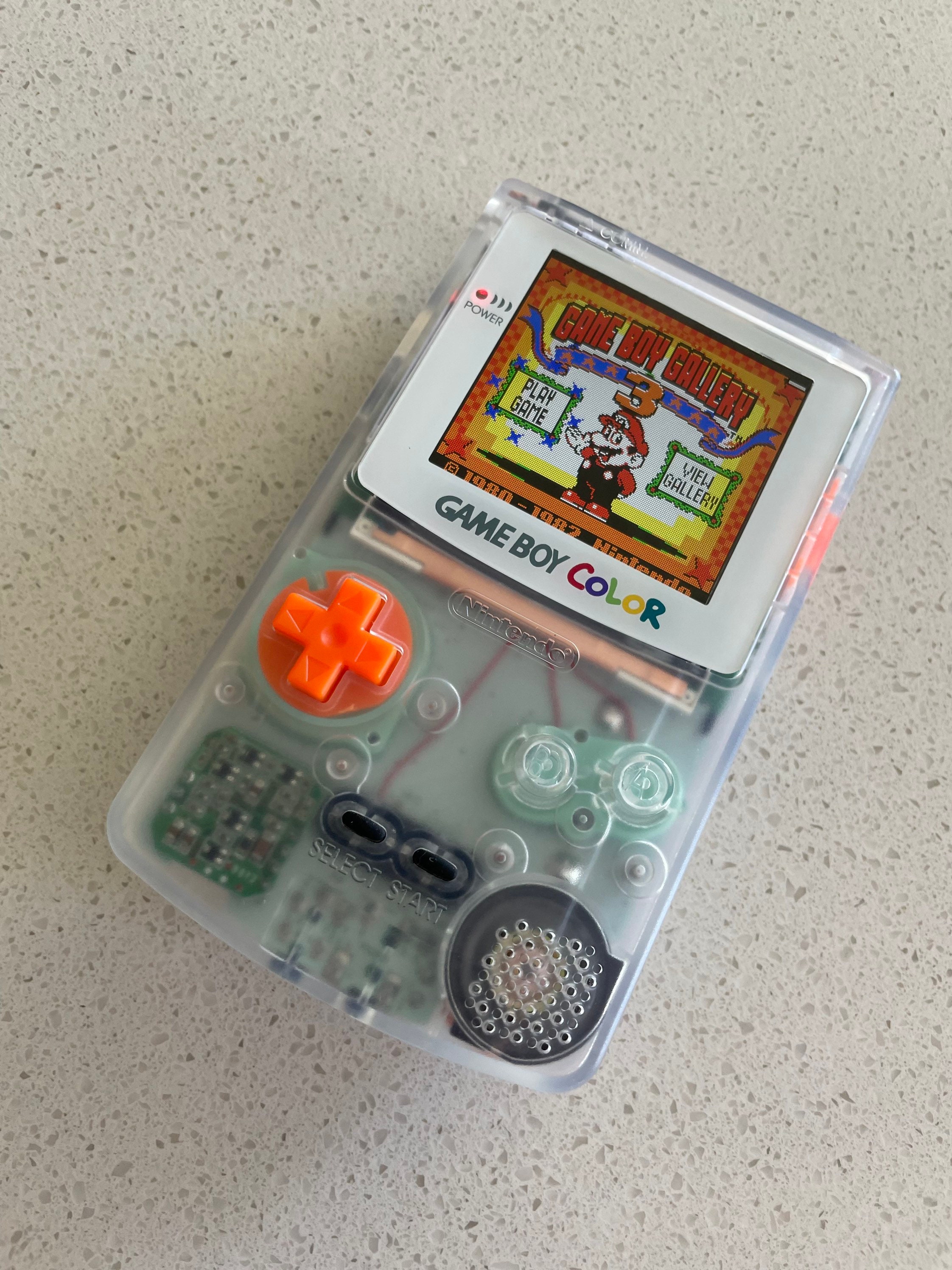 Nintendo Gameboy Color Game Boy Colour Backlit Modified IPS Q5 V2 Led ...