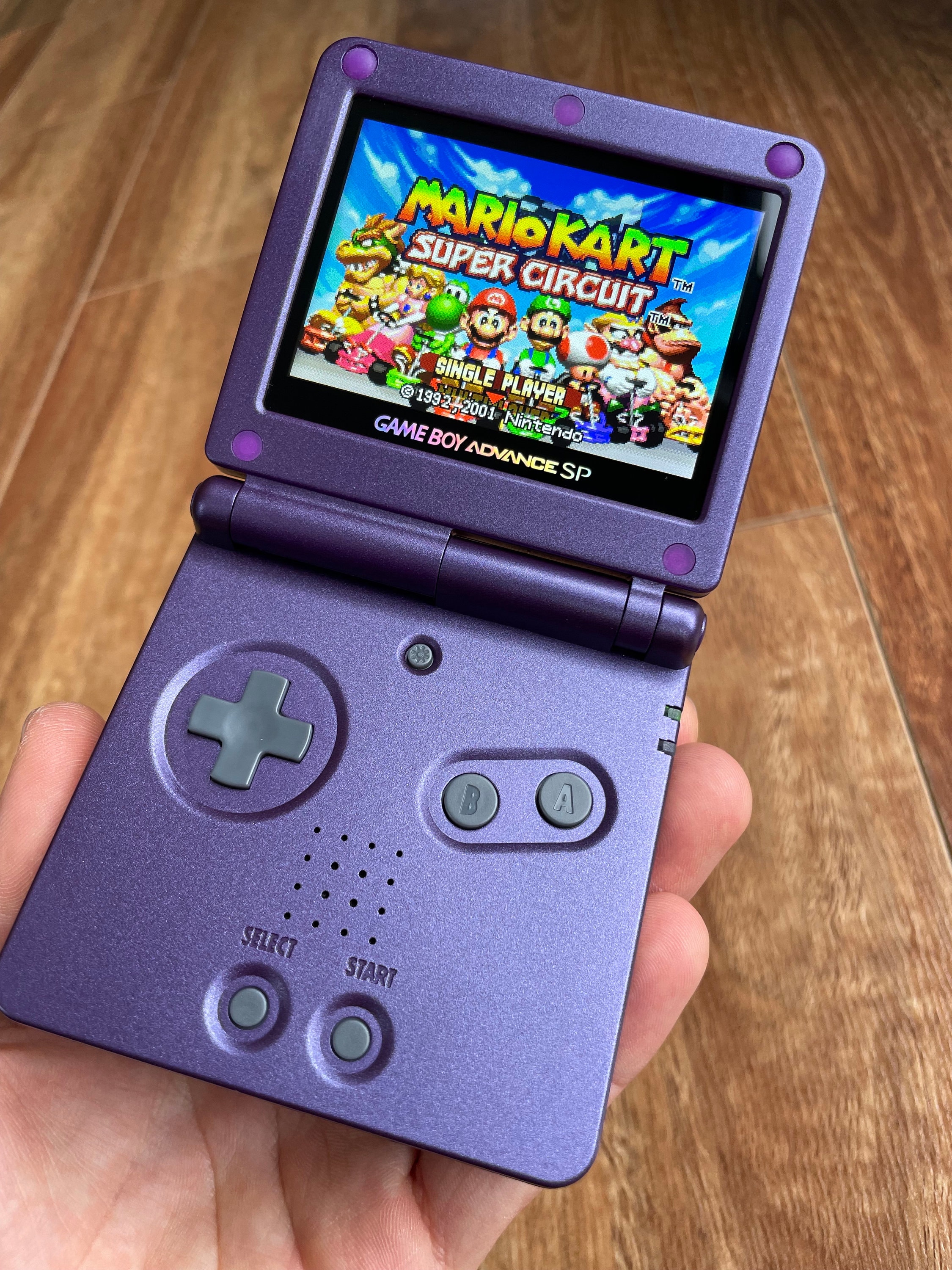 Nintendo Gameboy Advance SP GBA Ips Backlit LCD Screen Console Ags