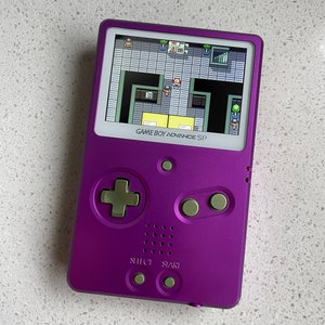 Gameboy Advance Sp Unhinged With AGS-101 Lcd Backlit Screen Gameboy Advance Sp Unhinged With AGS-101 Lcd Backlit Screen